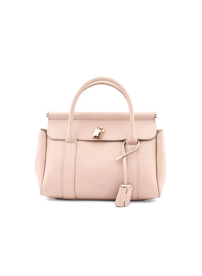 Cuple Women’s Structured Top Handle Shoulder Bag